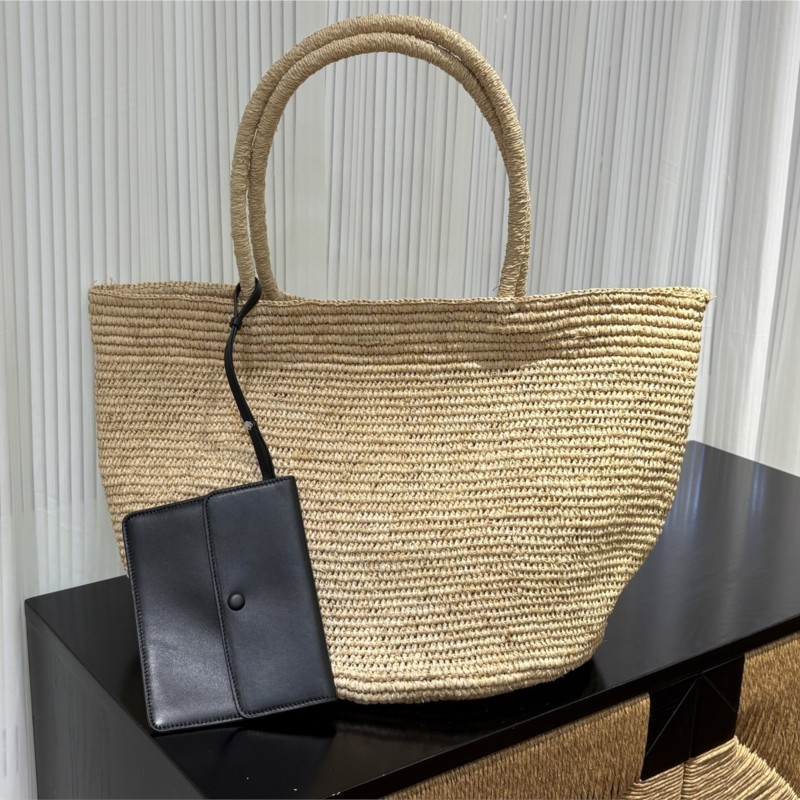 Women'S Raffia Bags - El Yapımı Doğal Rafya Çanta, Kuzu