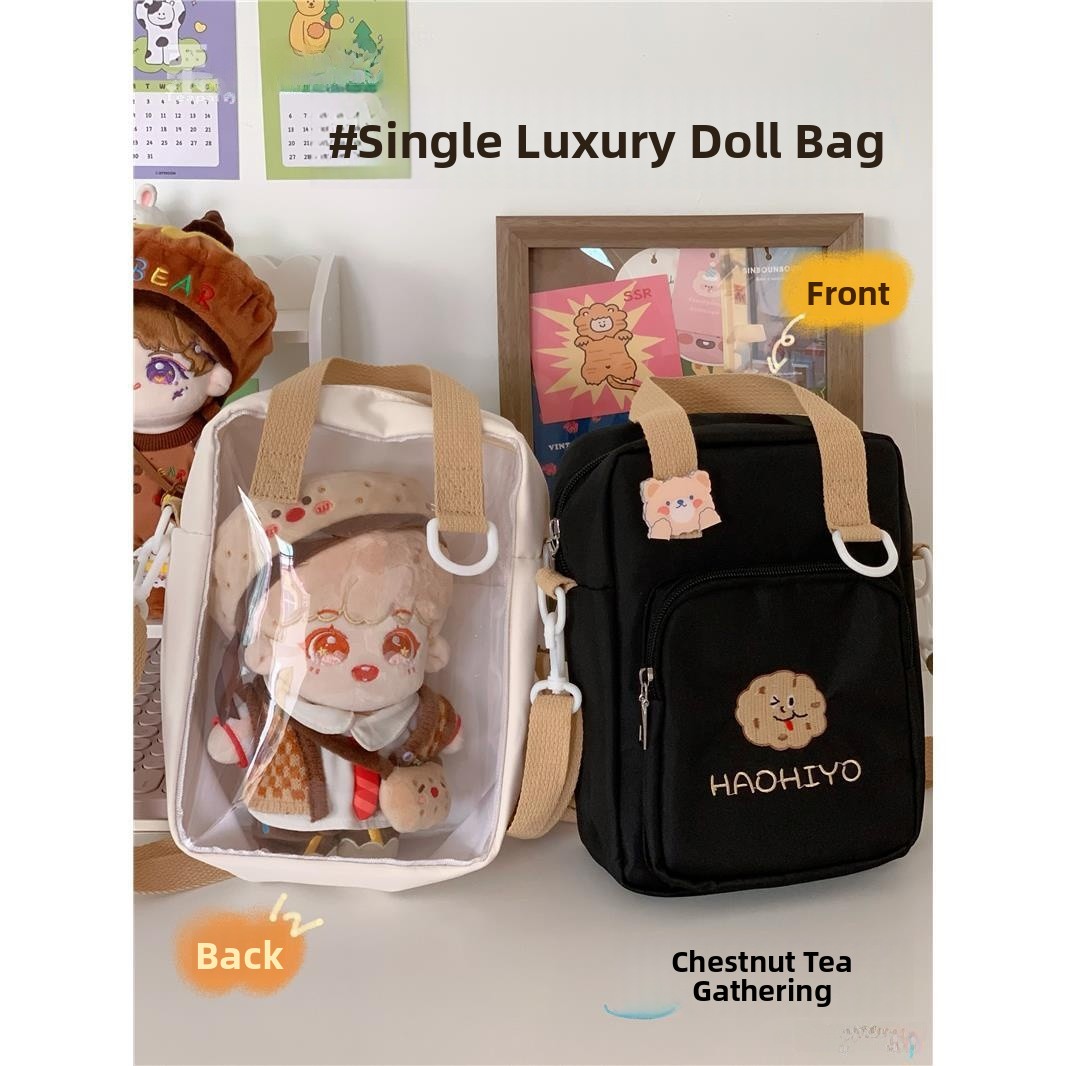 Women'S Young Bags - Kawaii Pamuklu Bebek Desenli Çapraz Askılı