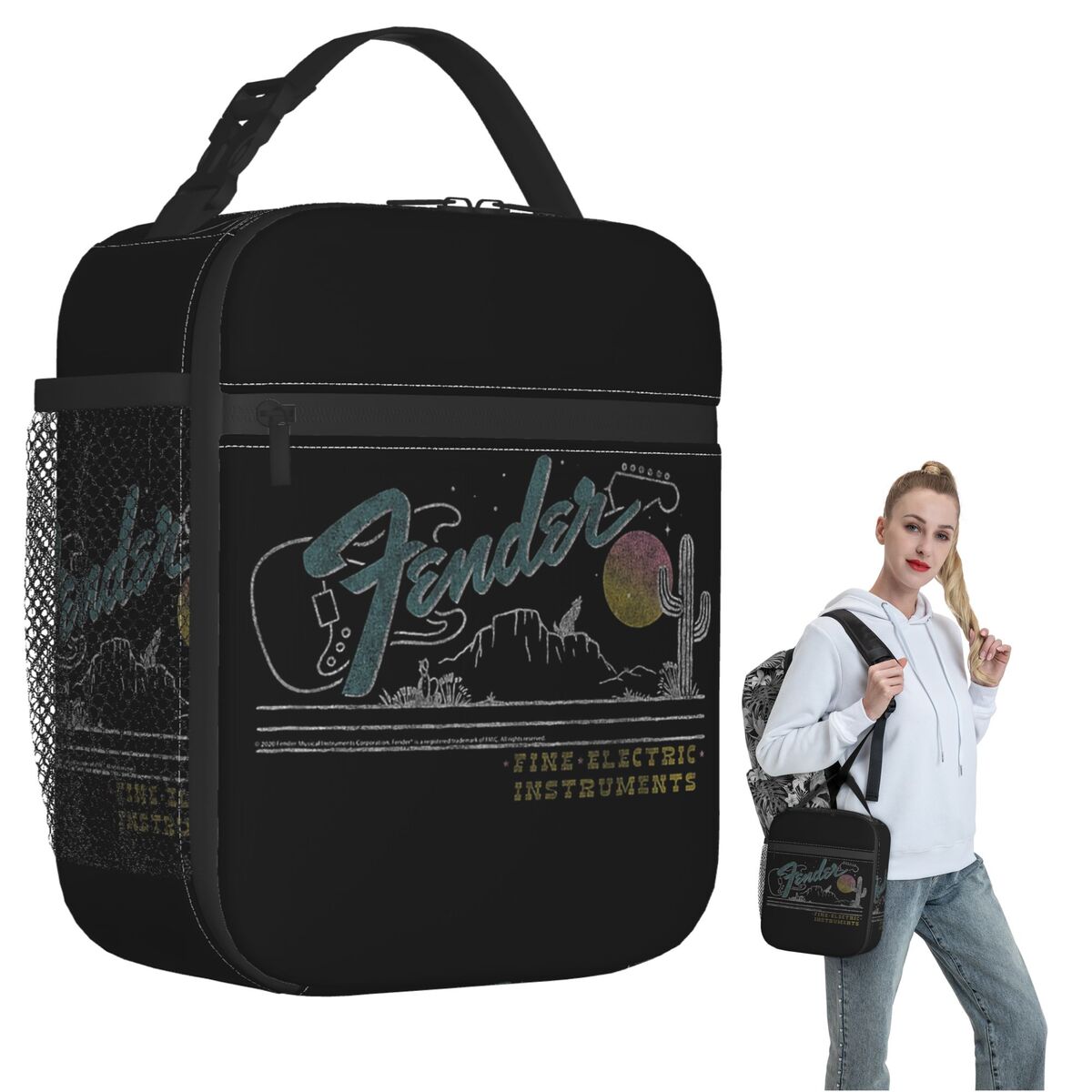 Women Bags Company - Şirket 90'lar Caz Fender Gitar Müzik