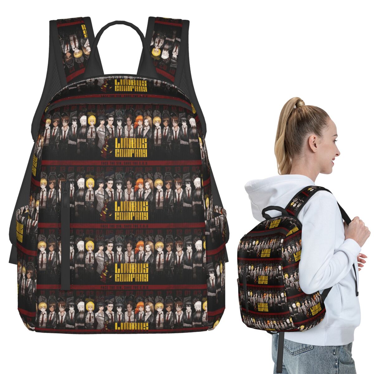 Women Bags Company - Limbus Şirketi Sırt Çantası, Öğrenci Kitap