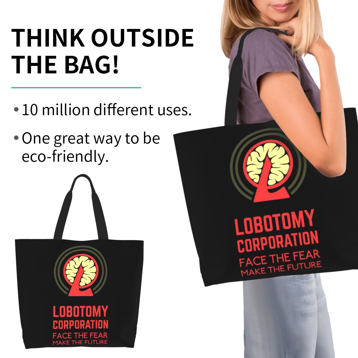 Women Bags Company - Limbus Company Alışveriş Çantası Kanvas Büyük