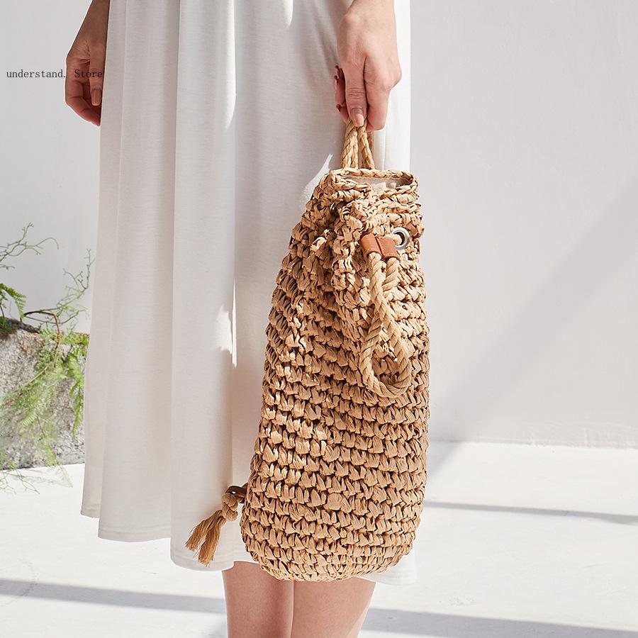 El yapımı İpli Plaj Omuz Çanta - Women'S Raffia Bags incelemesi ve fiyatı