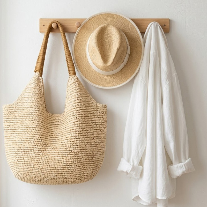 Kadınlar için Büyük Kapasiteli - Women'S Raffia Bags incelemesi ve fiyatı