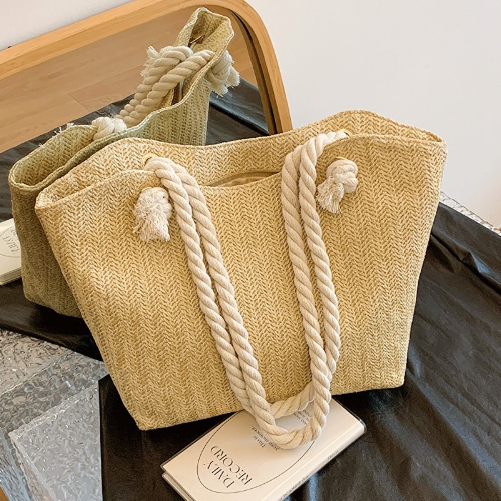 Yeni Yazlık Plaj Çantası Büyük - Women'S Raffia Bags incelemesi ve fiyatı