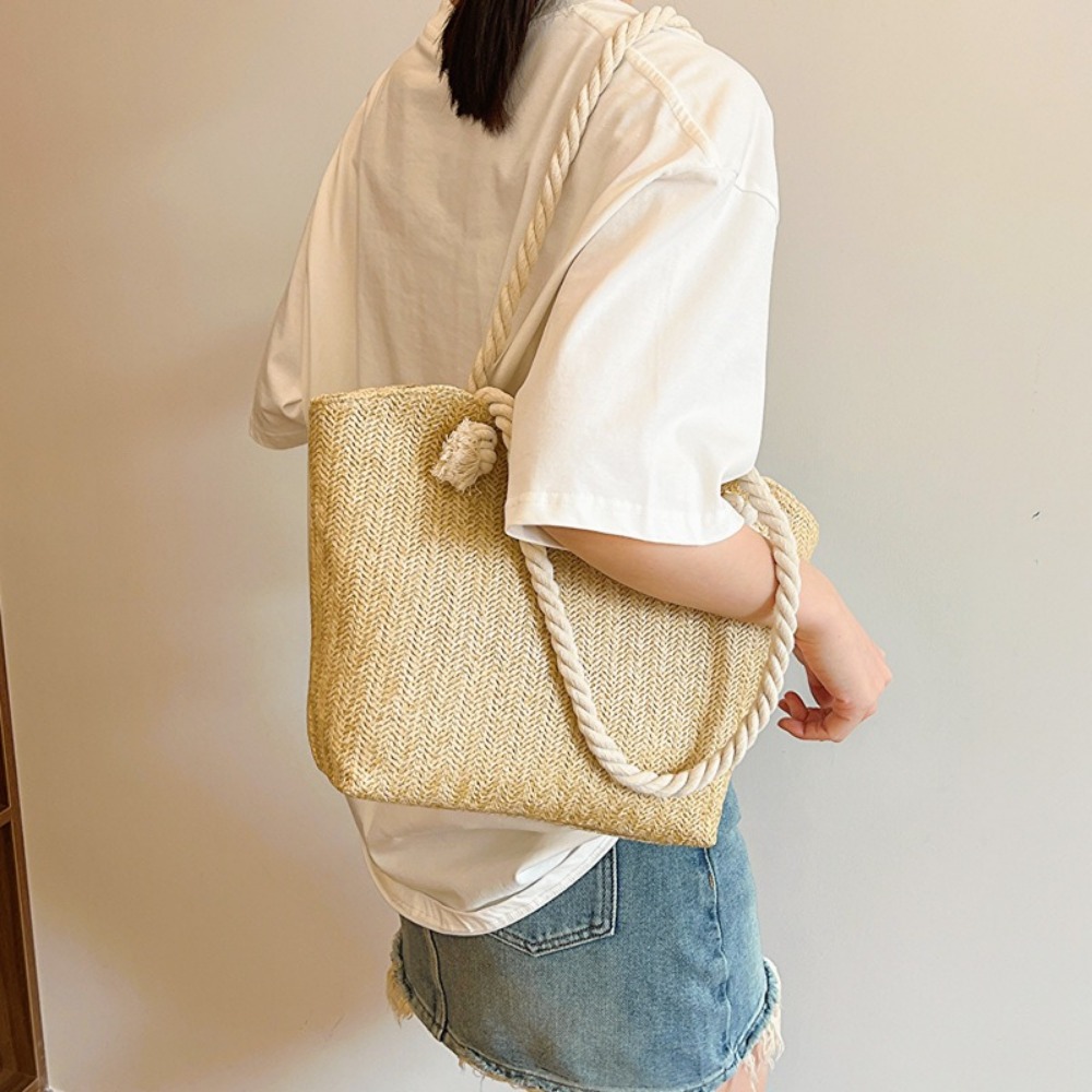 Yeni Yazlık Plaj Çantası Büyük - Women'S Raffia Bags incelemesi ve fiyatı