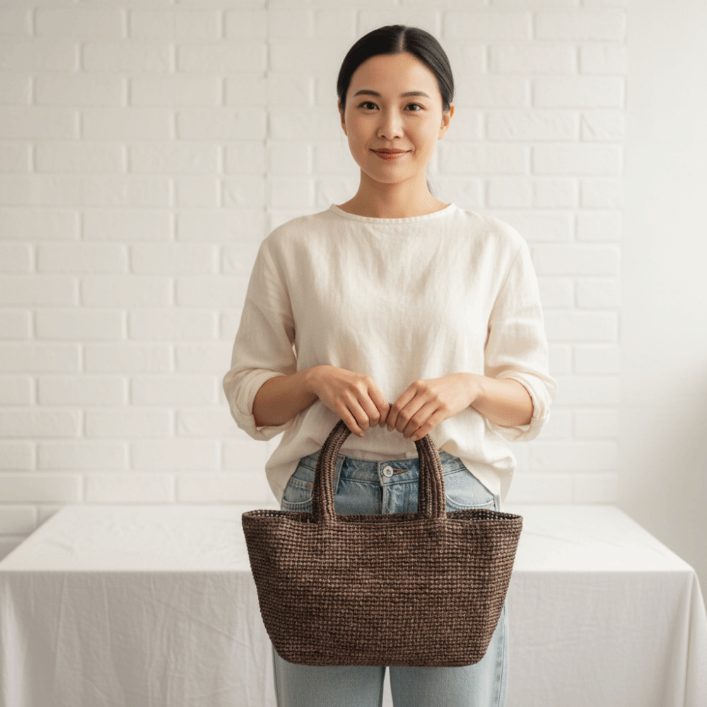 Yeni El Yapımı Rafya Hasır Çan - Women'S Raffia Bags incelemesi ve fiyatı