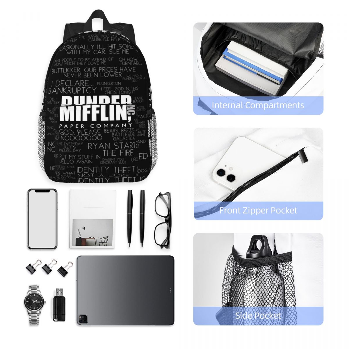 Ofis Alıntıları Dunder Mifflin - Women Bags Company incelemesi ve fiyatı