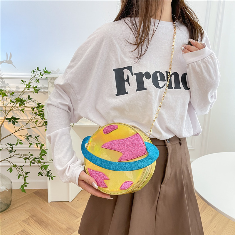 Lazer dairesel gezegen şekli P - Women'S Young Bags incelemesi ve fiyatı